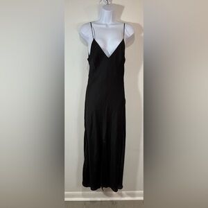 Free People Intimately Elegant Black slip Dress